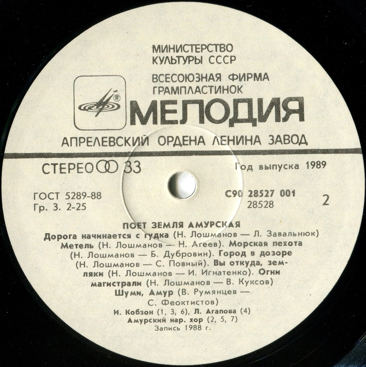 Поёт земля Амурская