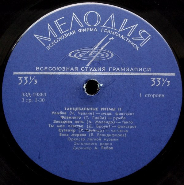 Танцевальные ритмы II