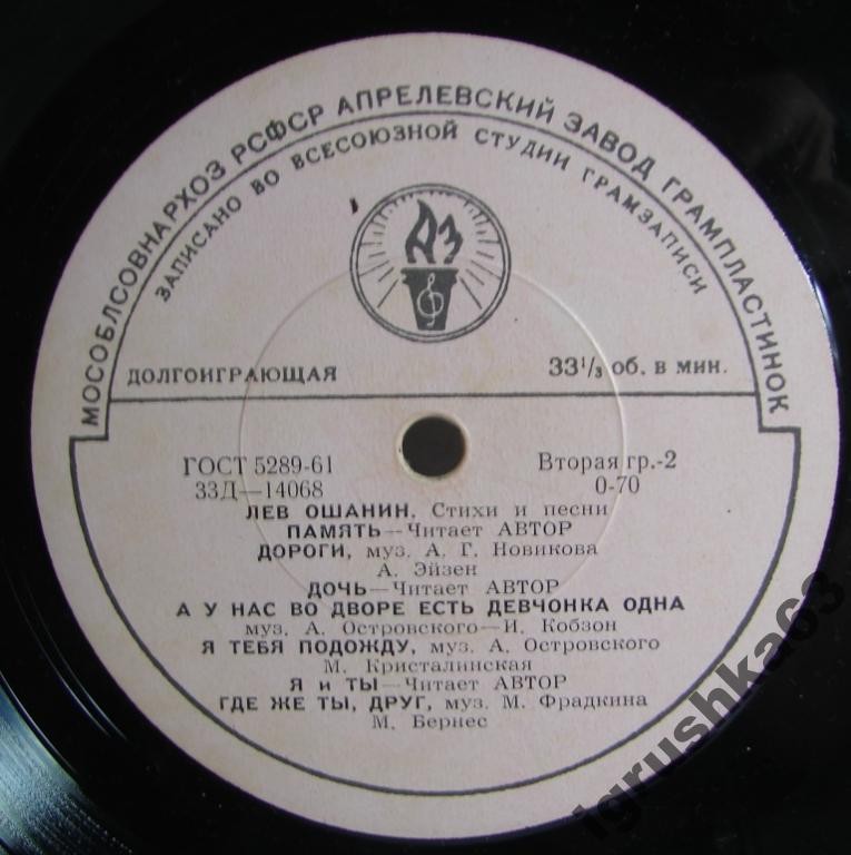 Лев ОШАНИН (1912): Стихи и песни