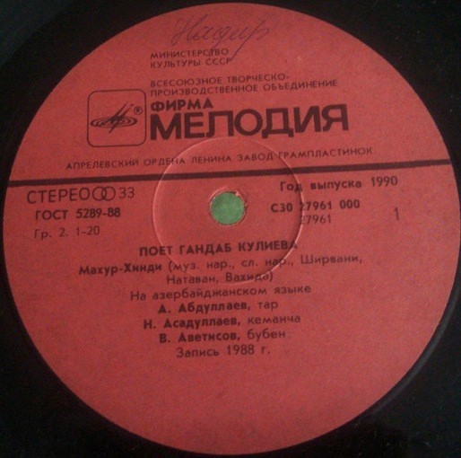 Гандаб КУЛИЕВА