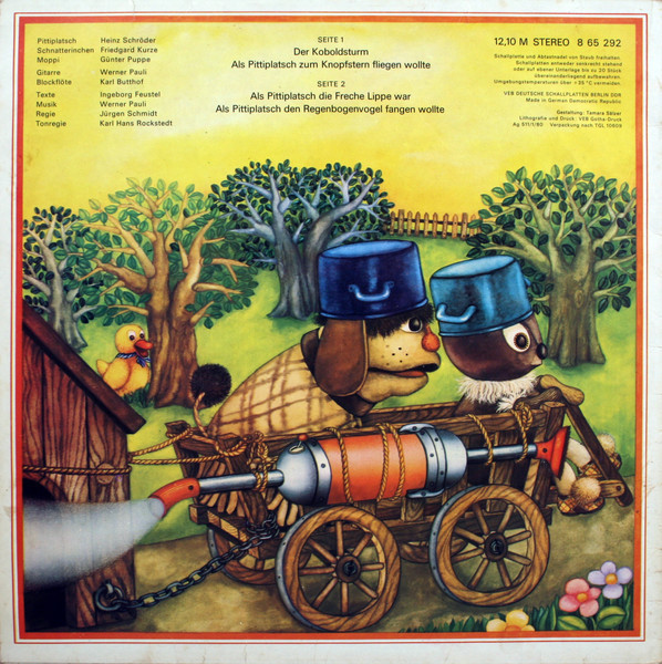 Der Koboldsturm und andere Geschichten mit Pittiplatsch, Schnatterinchen und Moppi [по заказу немецкой фирмы LITERA, 8 65 292]