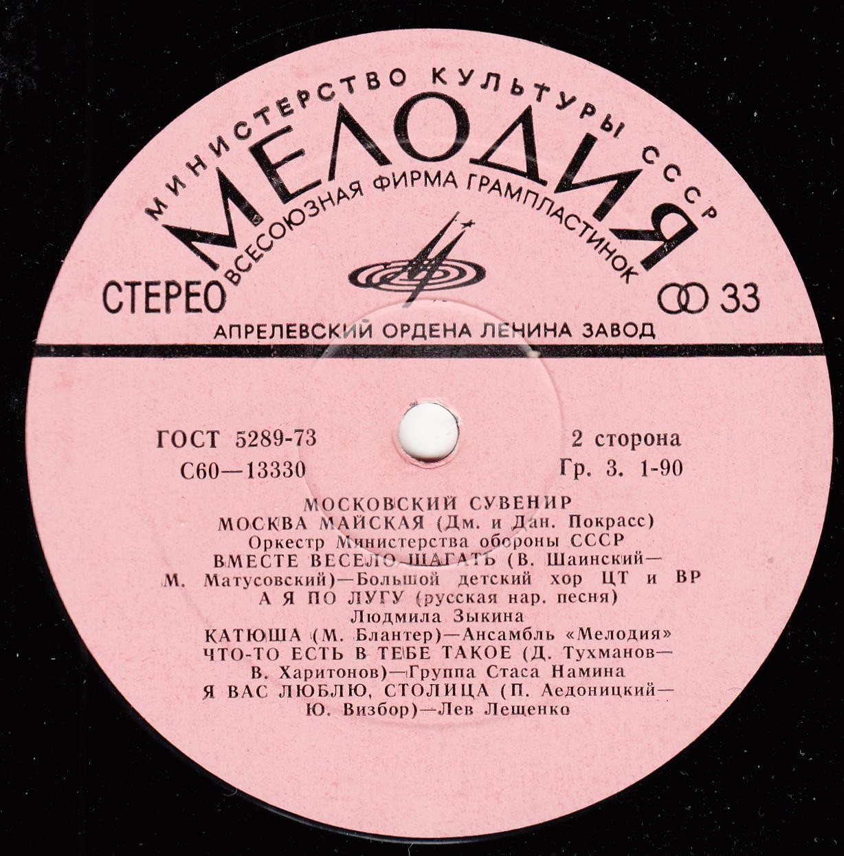 Московский сувенир