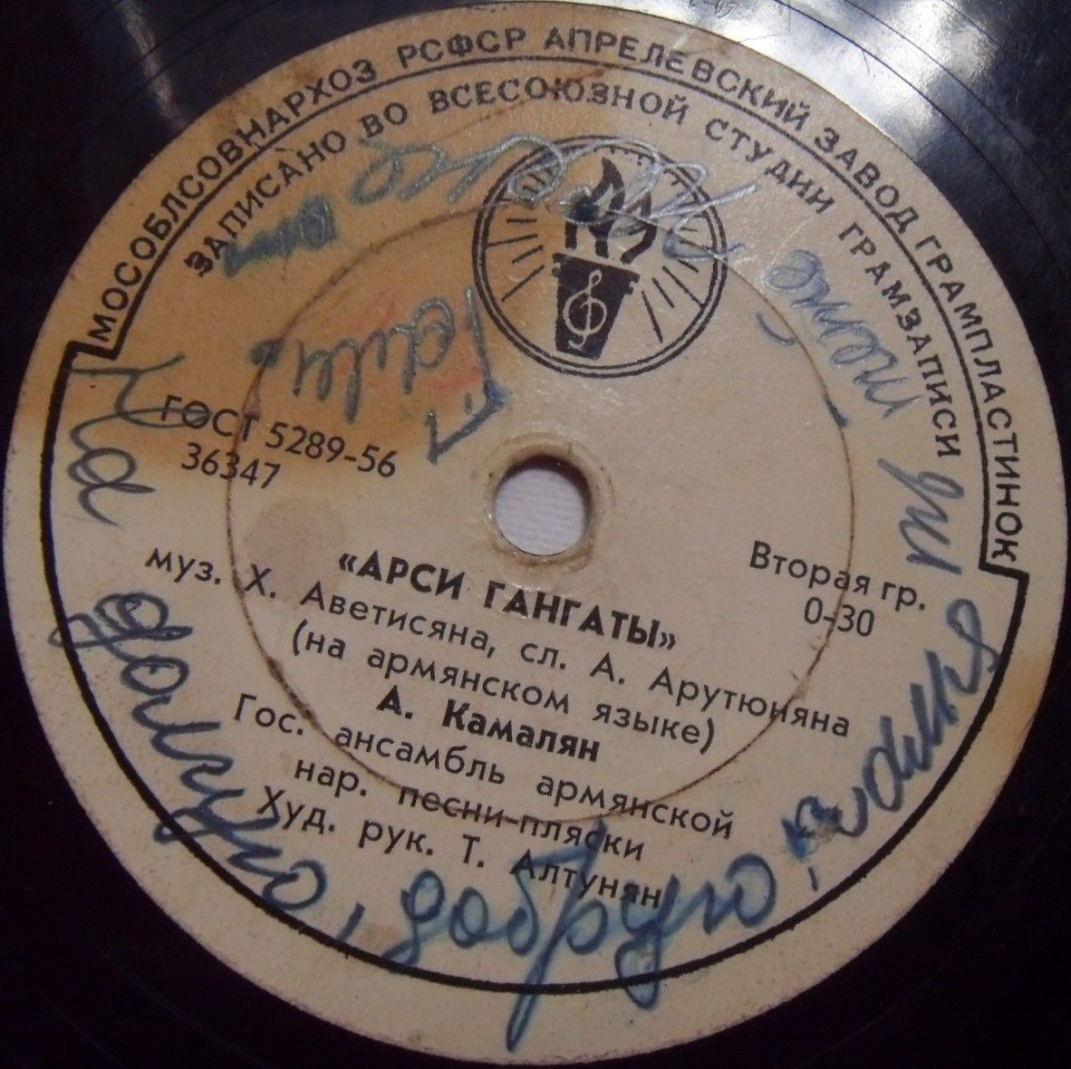 Арси гангаты / Мохевис кало Тинао