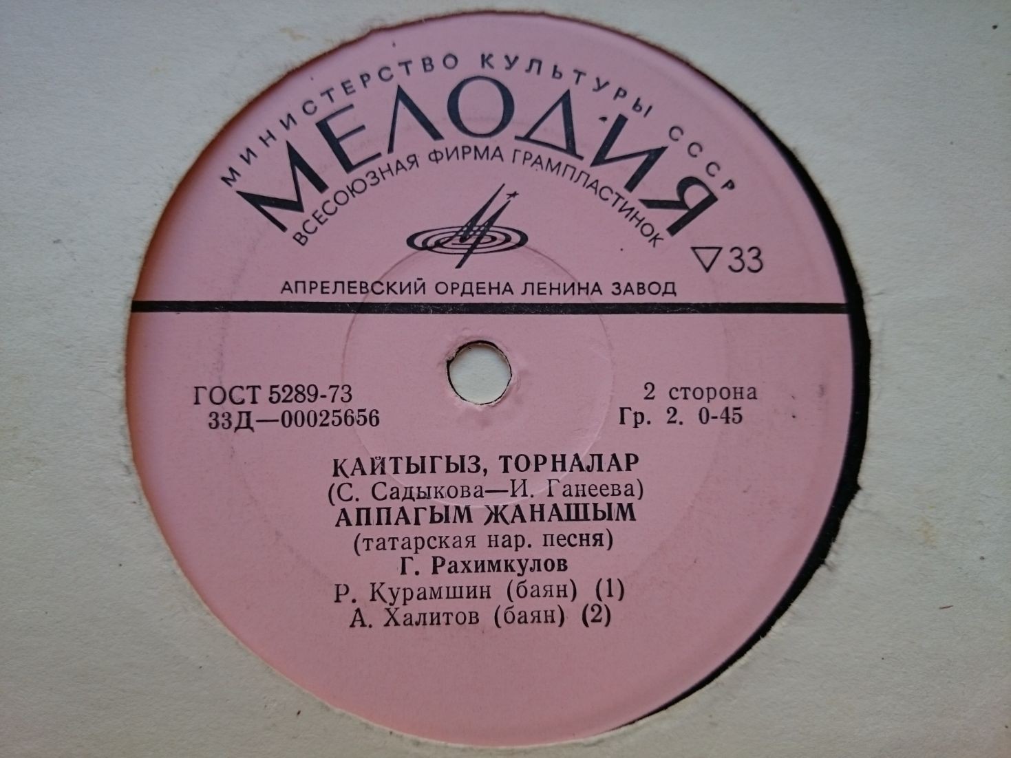 Габдулла РАХИМКУЛОВ: Татарские песни
