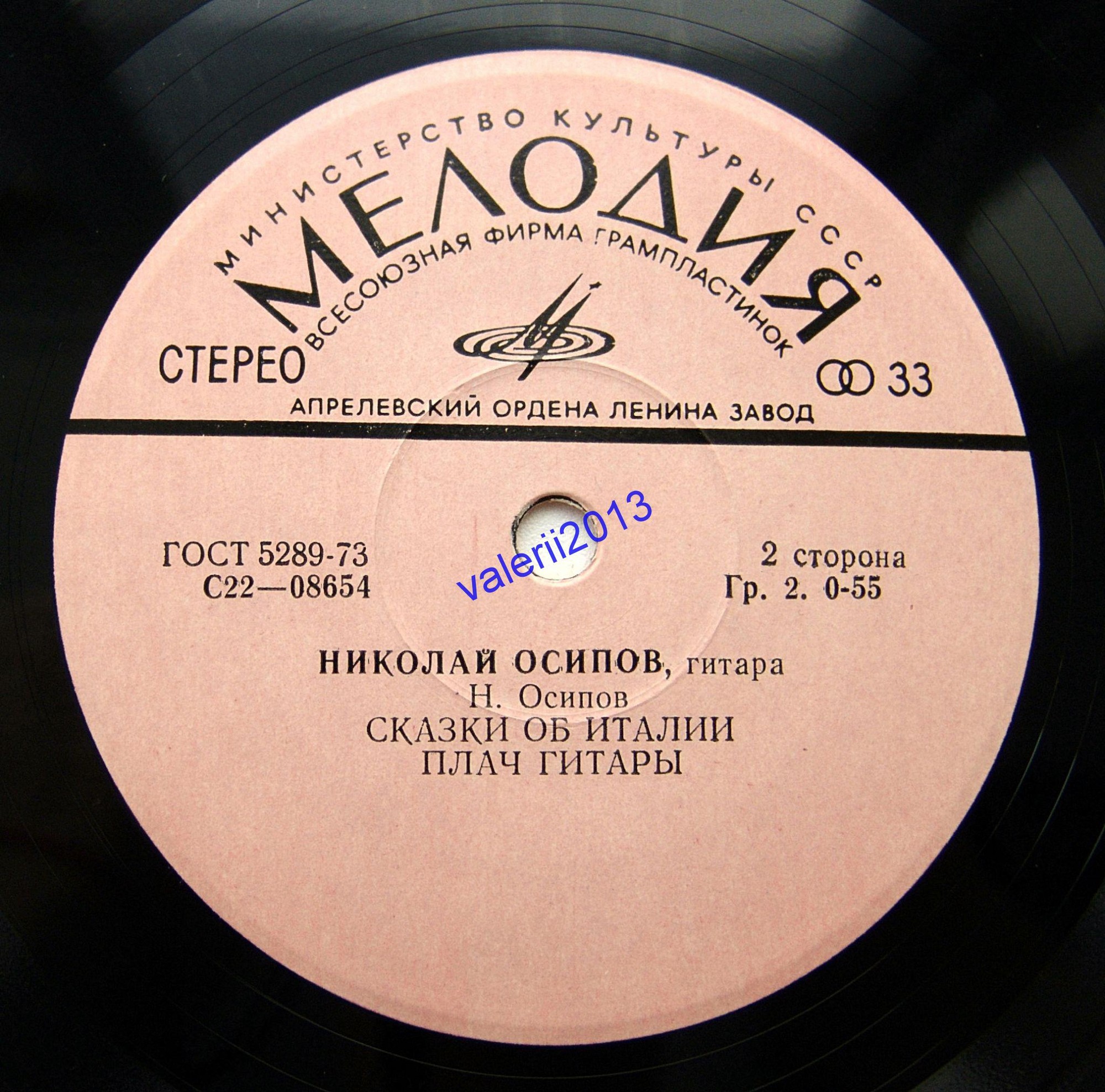 Николай ОСИПОВ (гитара).