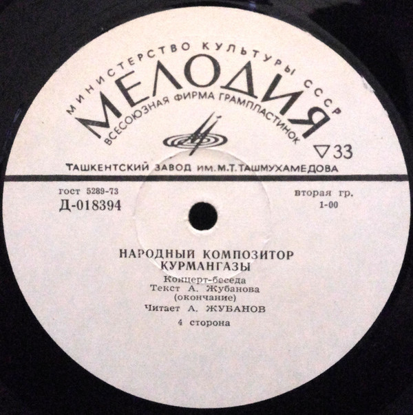 Народный композитор Курмангазы