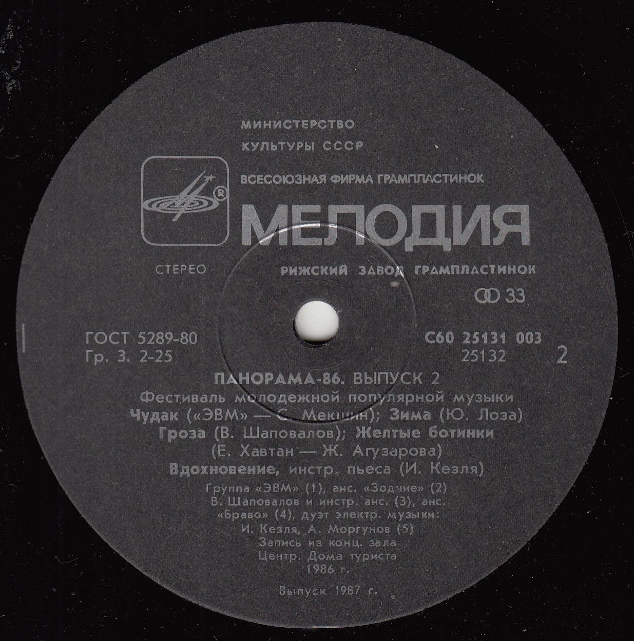 Панорама - 86 (выпуск 2)