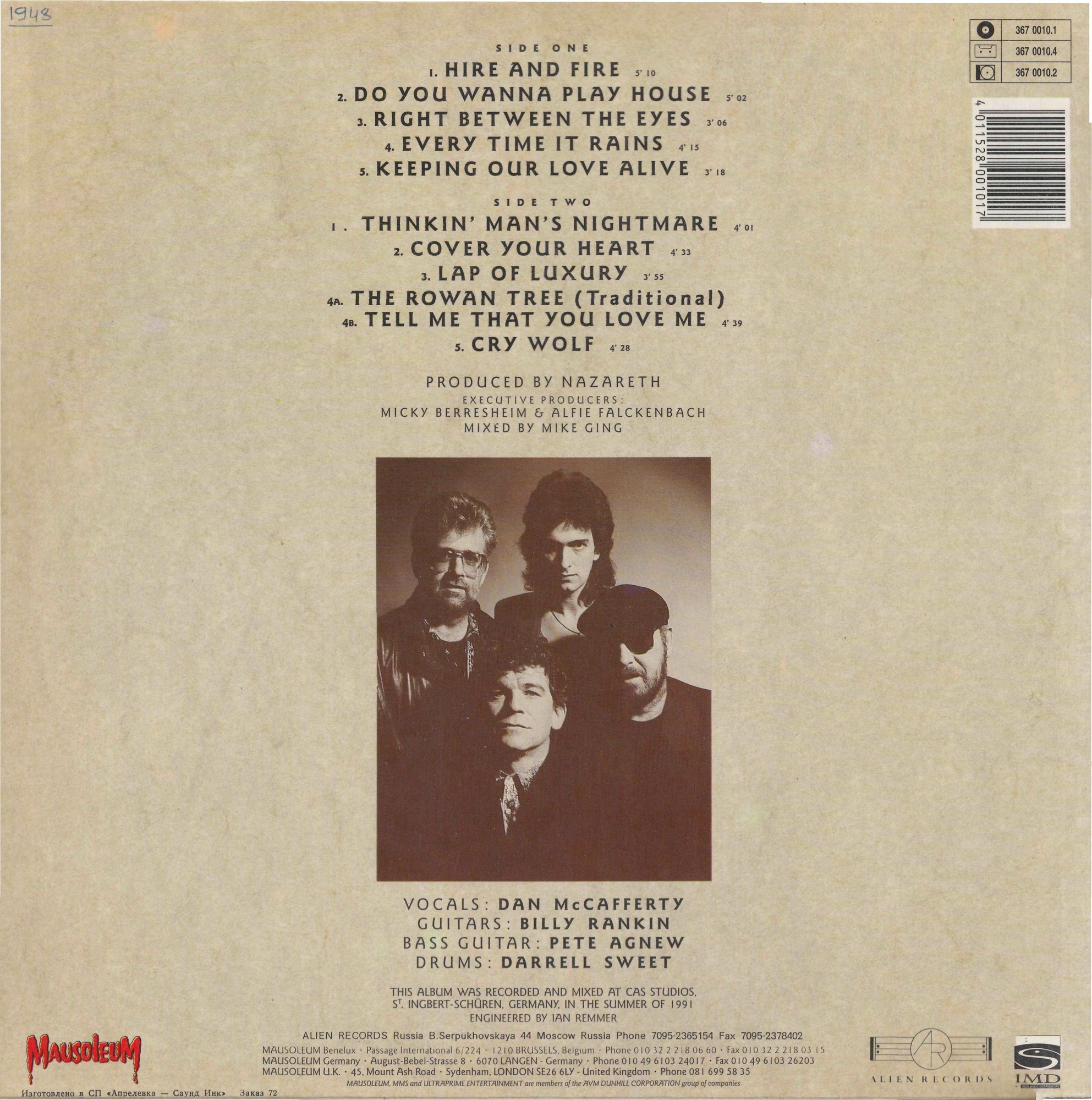 Nazareth - No Jive