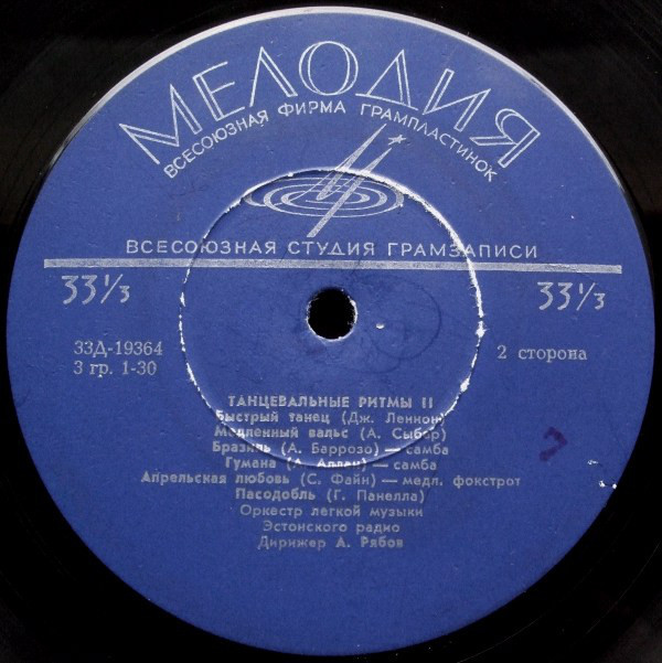 Танцевальные ритмы II