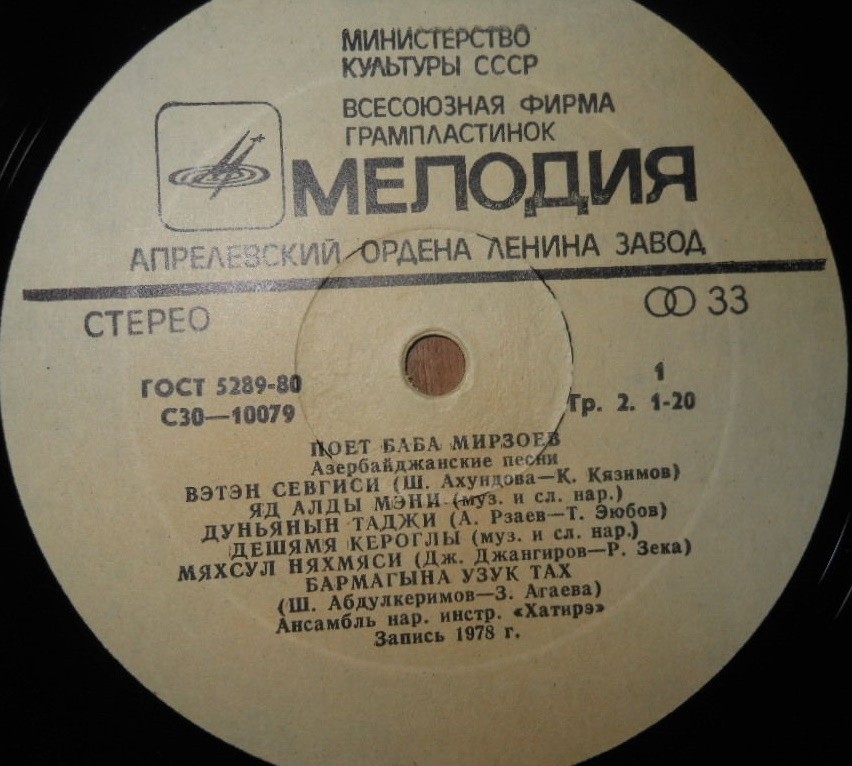 Баба МИРЗОЕВ