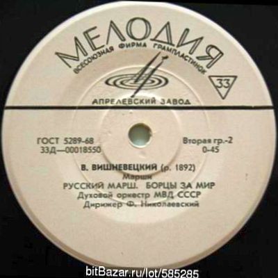 МАРШИ В. ВИШНЕВЕЦКОГО (1892)