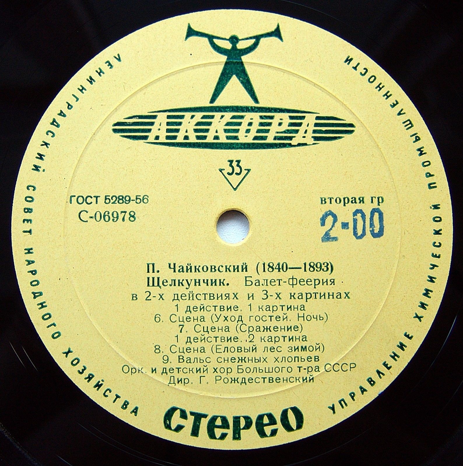 П. И. Чайковский (1840-1893). "Щелкунчик", балет-феерия в 2-х действиях, соч. 71