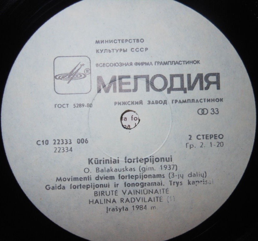 Произведения для фортепиано