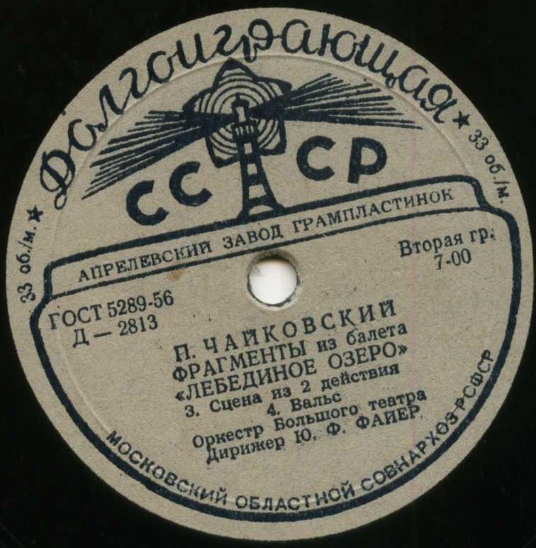 П. Чайковский: Фрагменты из балета "Лебединое озеро" (Ю. Файер)