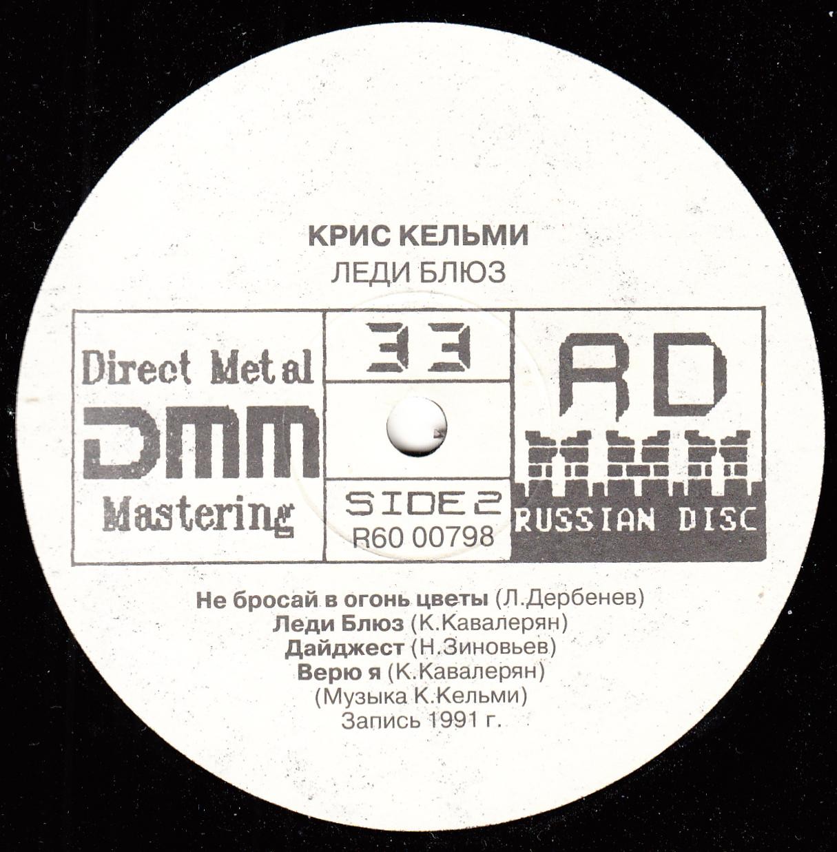 КЕЛЬМИ Крис «Леди Блюз»