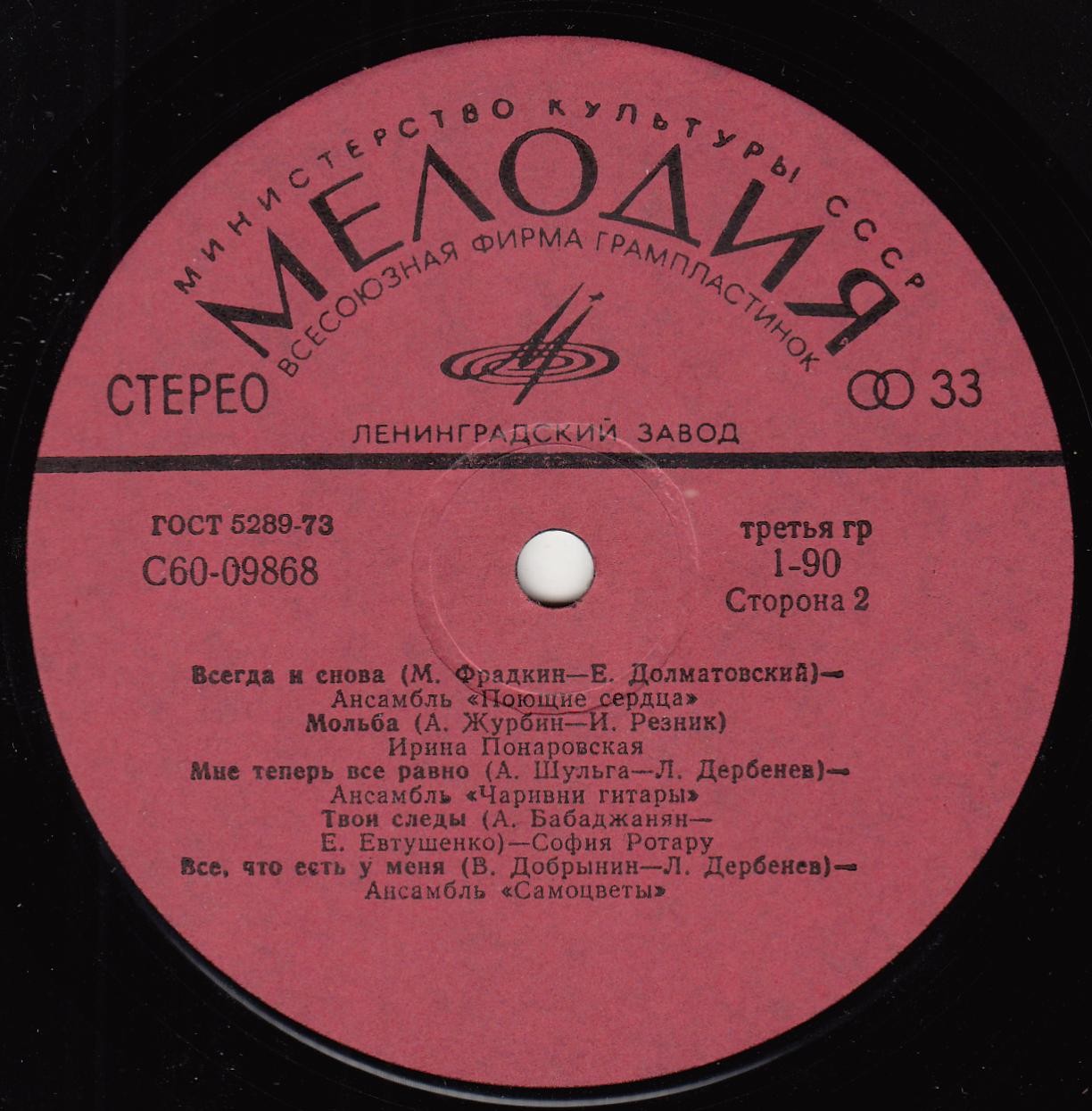 Песни советских композиторов