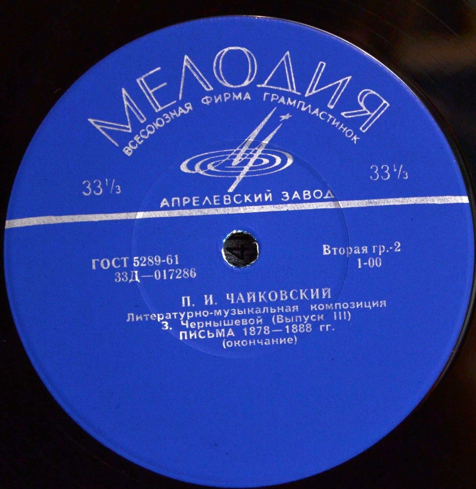"П. И. ЧАЙКОВСКИЙ" (литературно-муз. композиция) - Выпуск III