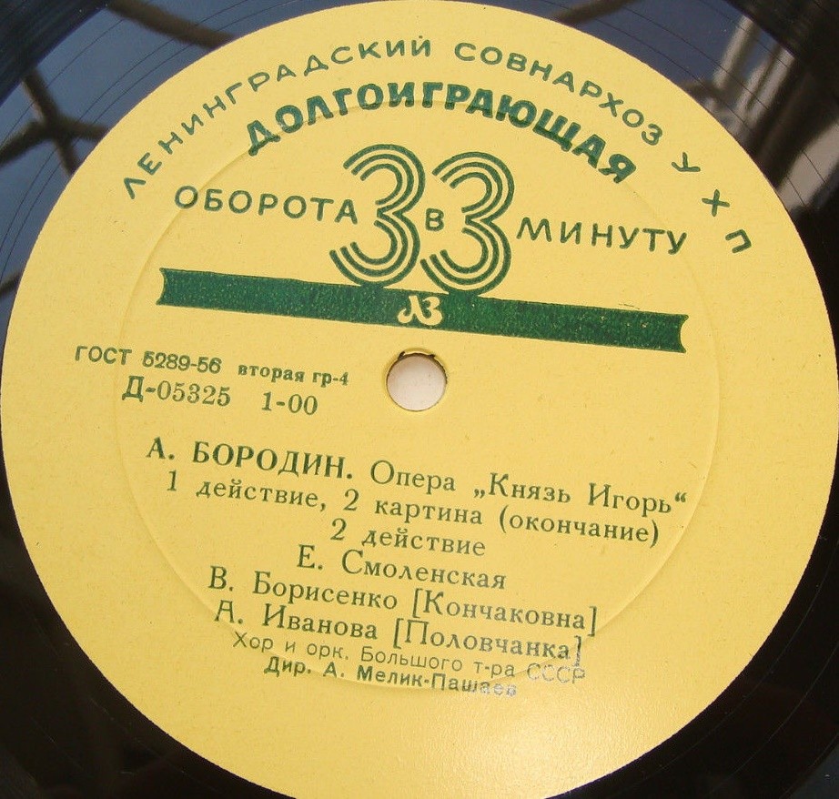 А. Бородин (1833–1887). Опера "Князь Игорь"