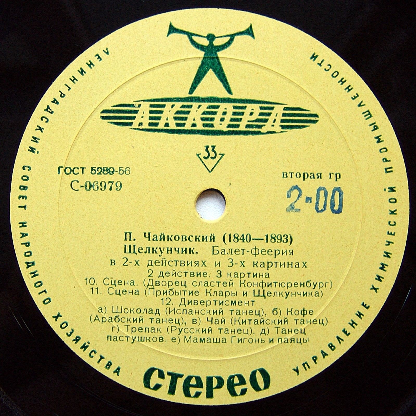 П. И. Чайковский (1840-1893). "Щелкунчик", балет-феерия в 2-х действиях, соч. 71