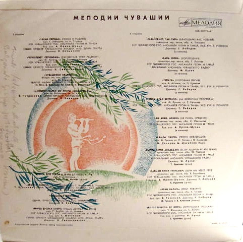 МЕЛОДИИ ЧУВАШИИ (Чăваш кӗввисем) [Искусство народов СССР]