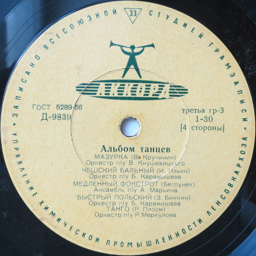 Альбом танцев