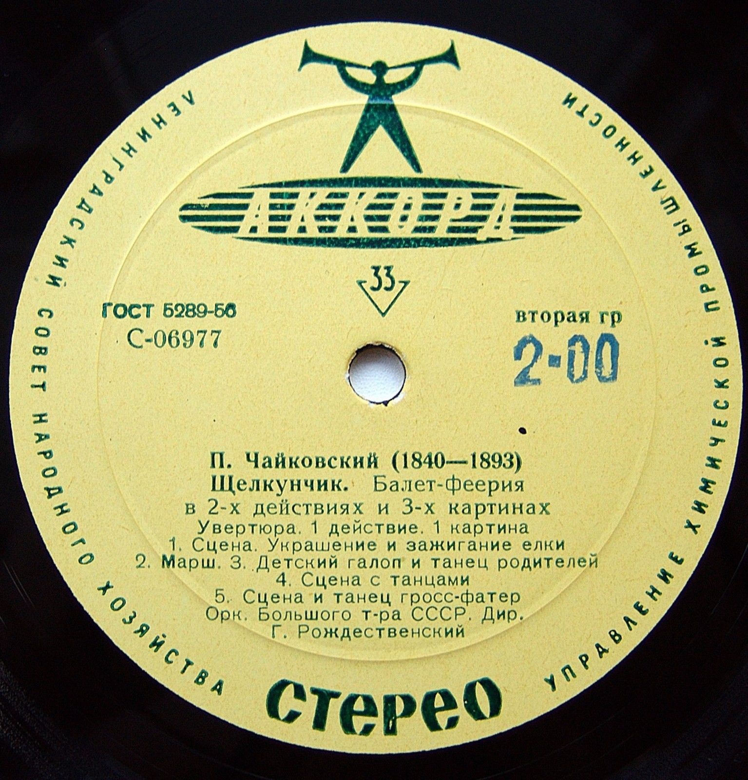 П. И. Чайковский (1840-1893). "Щелкунчик", балет-феерия в 2-х действиях, соч. 71