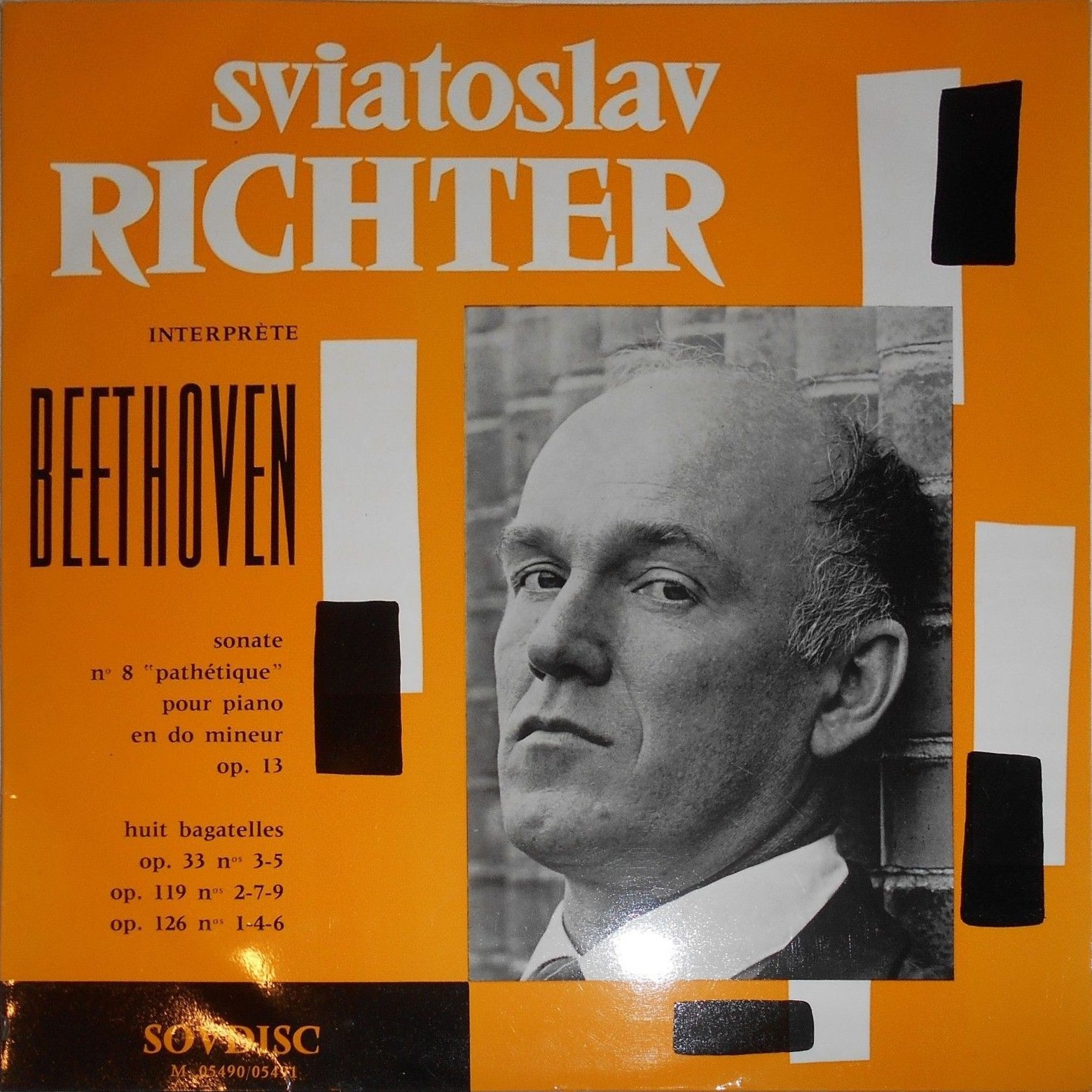 Л. БЕТХОВЕН (1770–1827): Соната №8 для ф-но «Патетическая» / Багатели (С. Рихтер, ф-но)