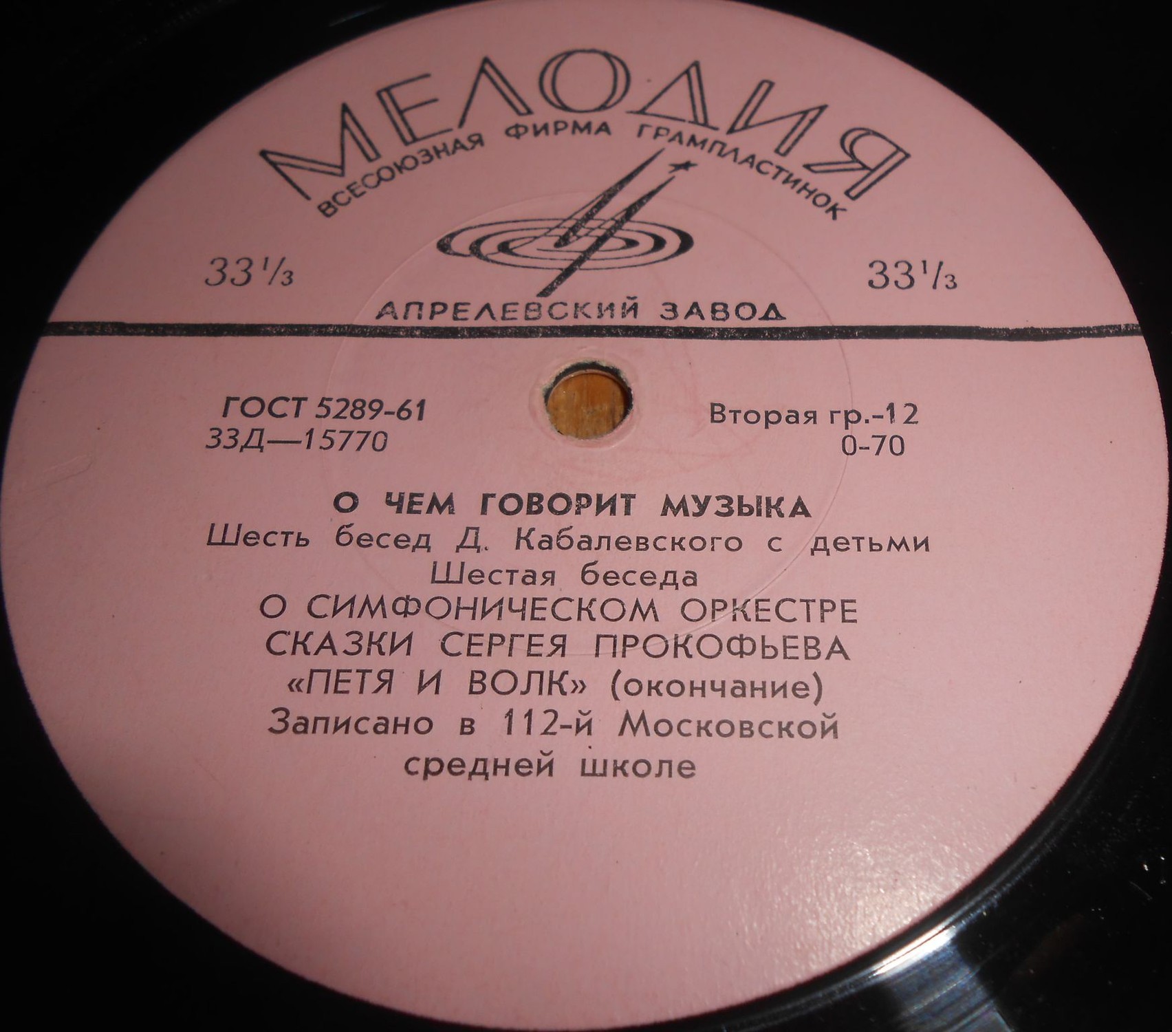 О ЧЁМ ГОВОРИТ МУЗЫКА: Шесть бесед Д. Кабалевского с детьми