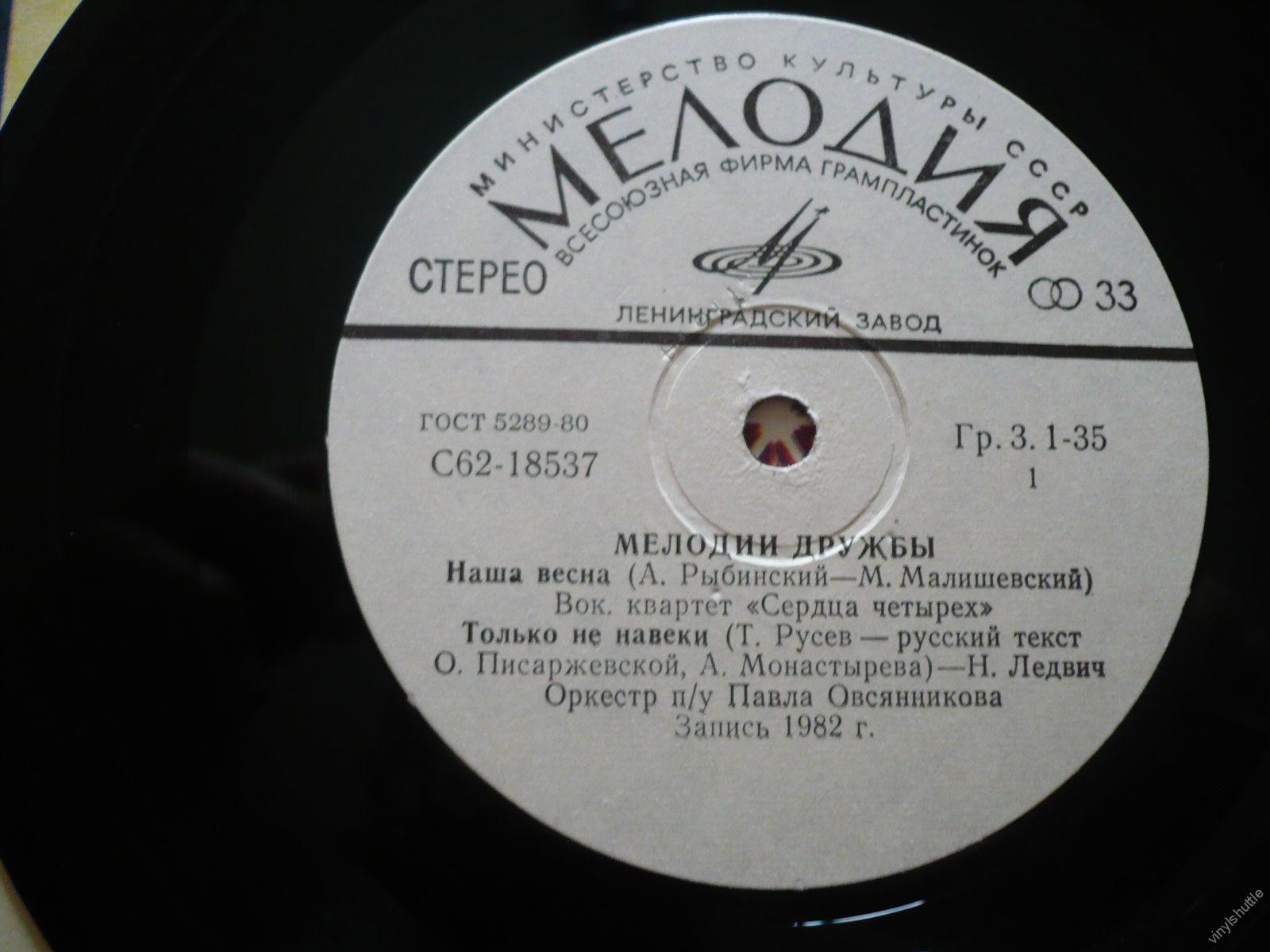 Телевизионное шоу "МЕЛОДИИ ДРУЖБЫ".