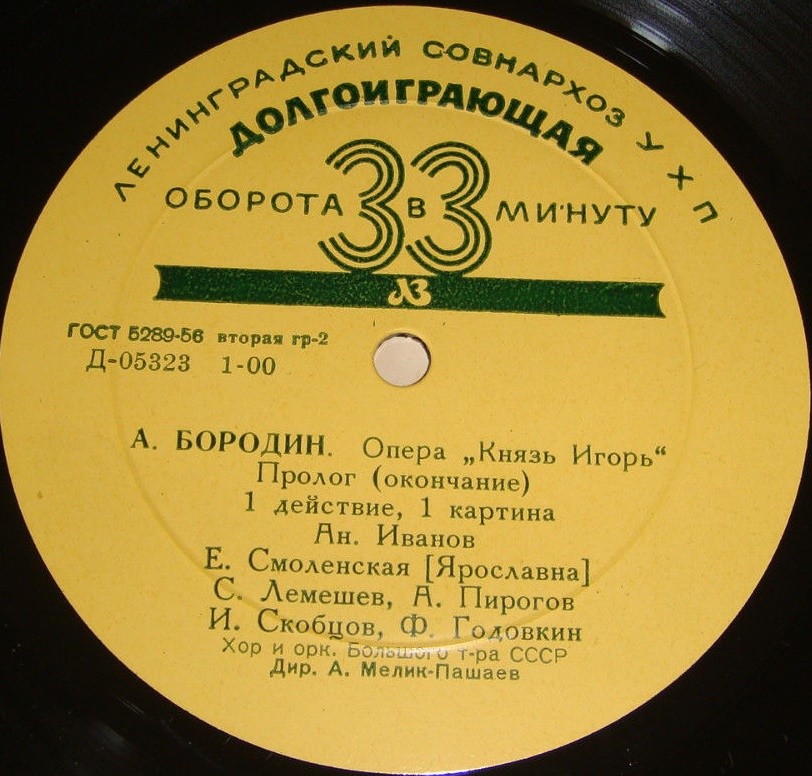 А. Бородин (1833–1887). Опера "Князь Игорь"