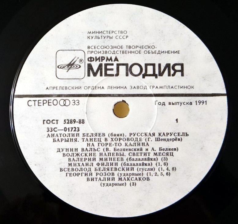 Анатолий Беляев (баян) - Русская карусель