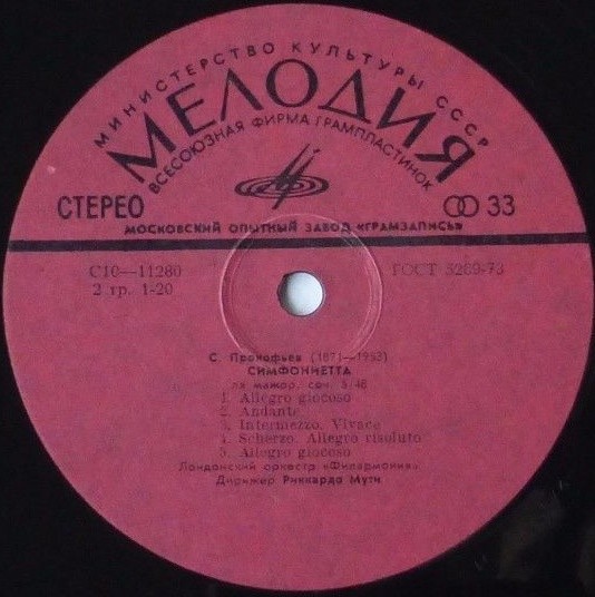 С. ПРОКОФЬЕВ (1891—1953): «Иван Грозный», музыка к кинофильму