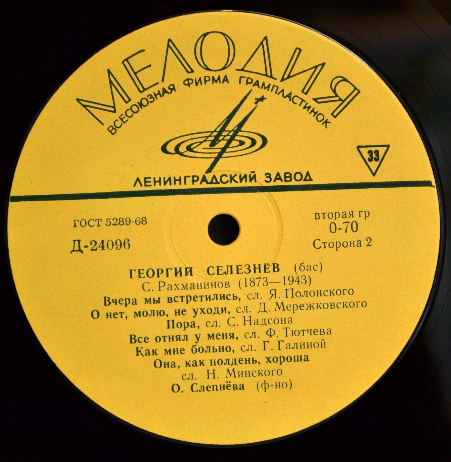 Георгий СЕЛЕЗНЕВ (бас)