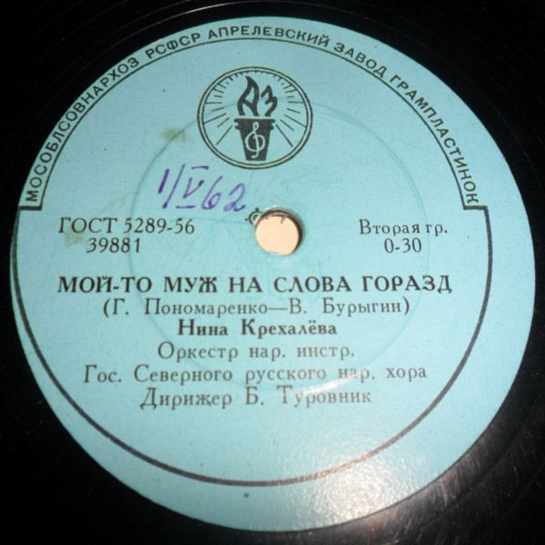 Мой-то муж на слова горазд / Русский пляс