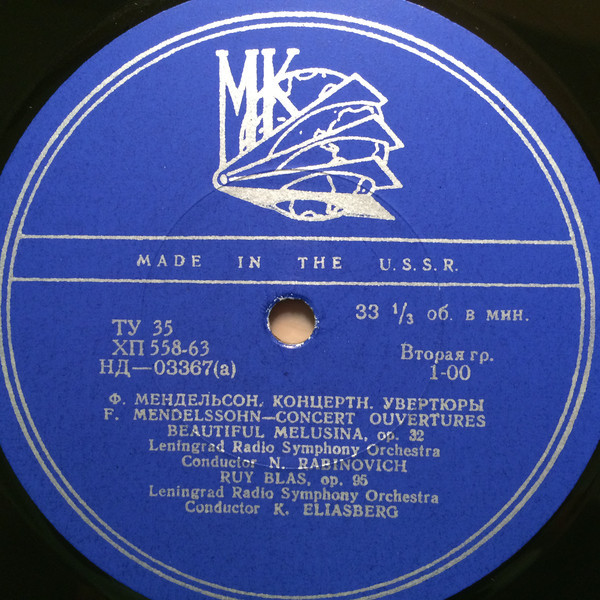 Ф. Мендельсон: Концертные увертюры