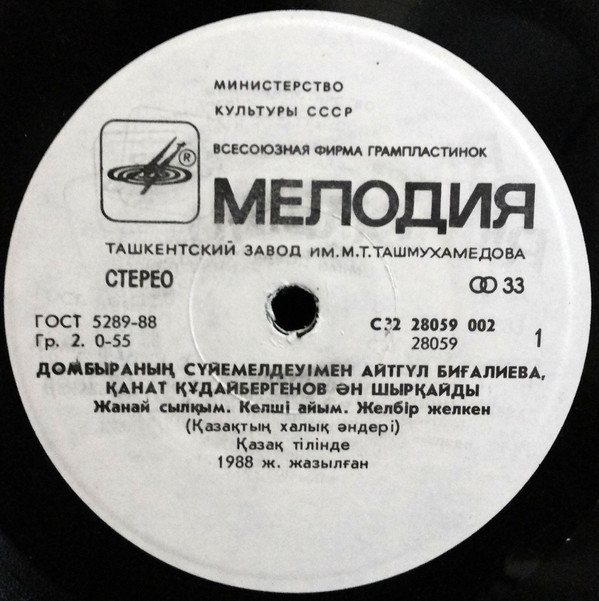 Айтгуль БИГАЛИЕВА и Канат КУДАЙБЕРГЕНОВ