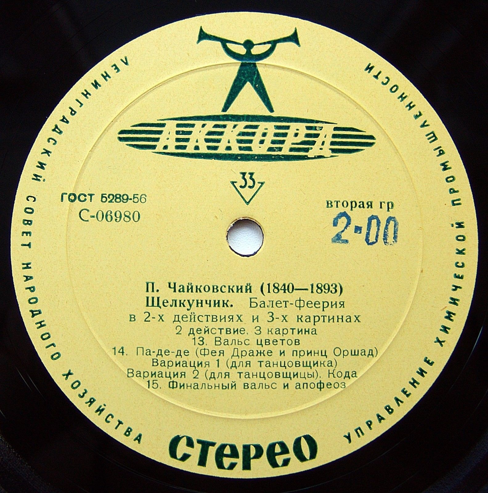 П. И. Чайковский (1840-1893). "Щелкунчик", балет-феерия в 2-х действиях, соч. 71