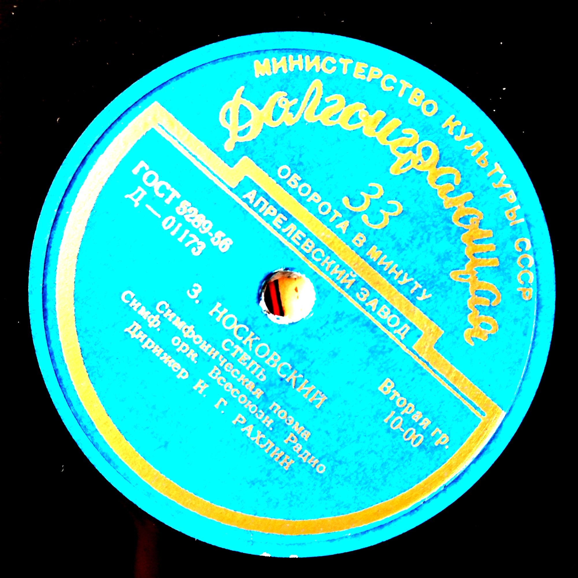 З. НОСКОВСКИЙ. Симфоническая поэма "Степь" / М. КАРЛОВИЧ. Литовская рапсодия