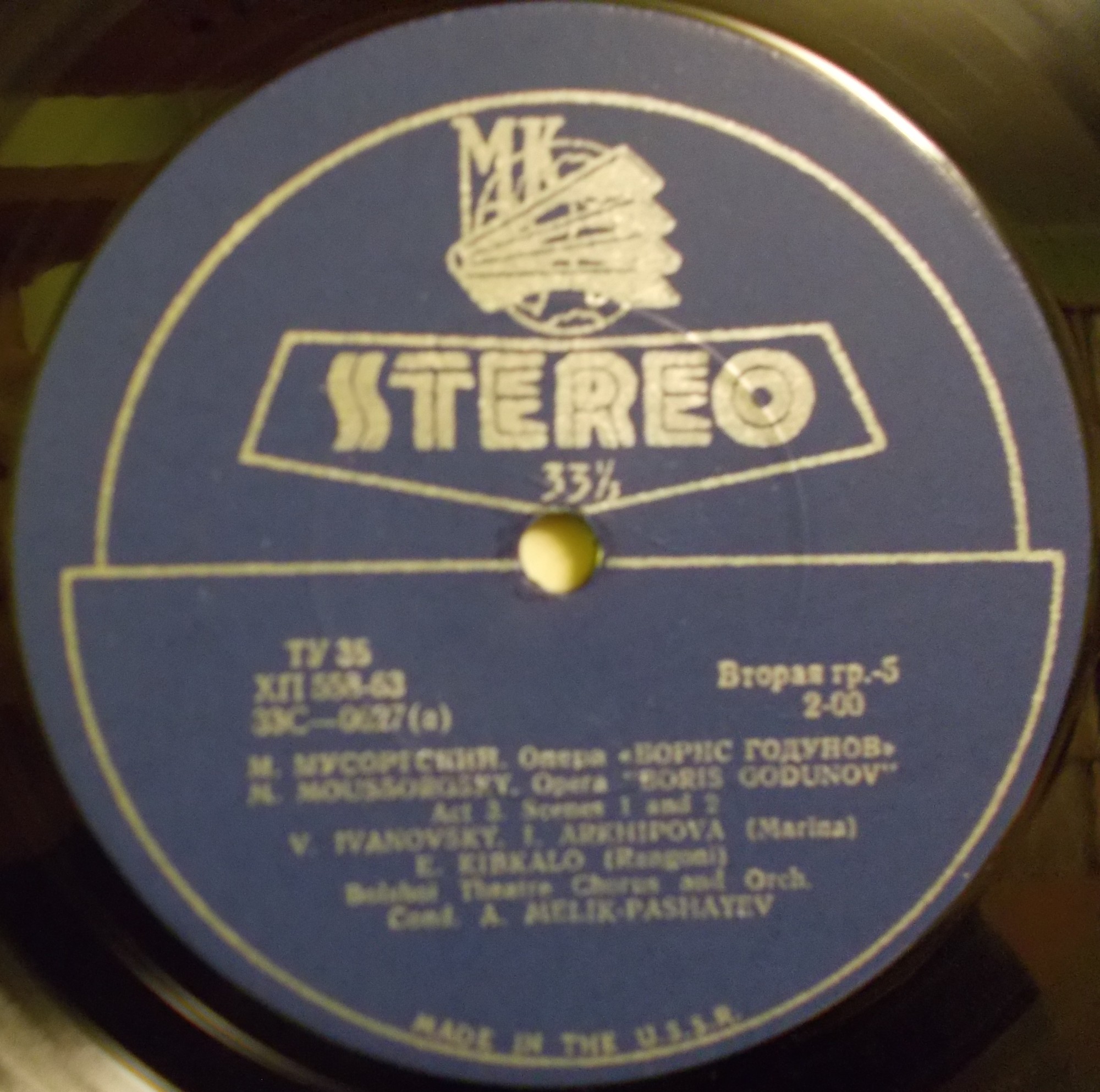 Мусоргский. "Борис Годунов" народная музыкальная драма в 4 действиях с прологом