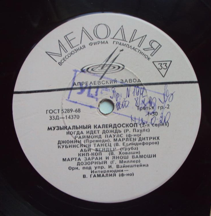 Музыкальный калейдоскоп (2-я серия)