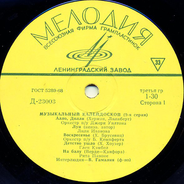 Музыкальный калейдоскоп (9-я серия)