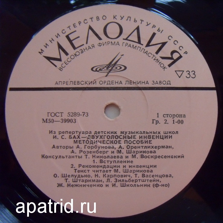 ИЗ РЕПЕРТУАРА ДЕТСКИХ МУЗЫКАЛЬНЫХ ШКОЛ