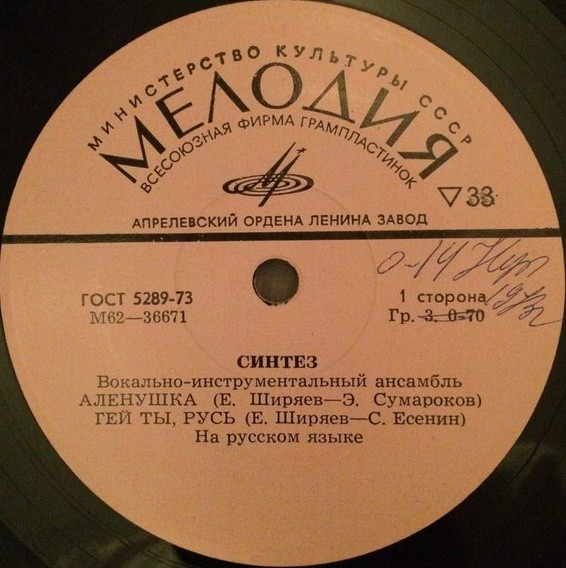 ВИА «СИНТЕЗ»