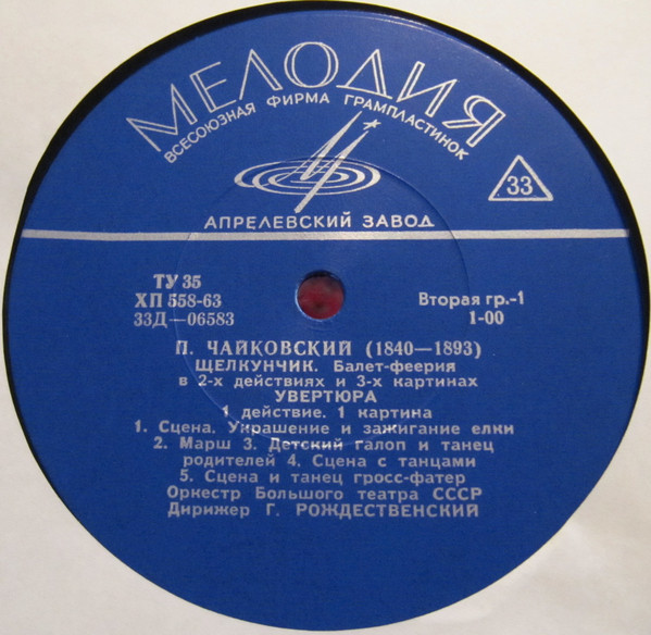 П. ЧАЙКОВСКИЙ. «Щелкунчик», балет в 2-х действиях (Г. Рождественский)
