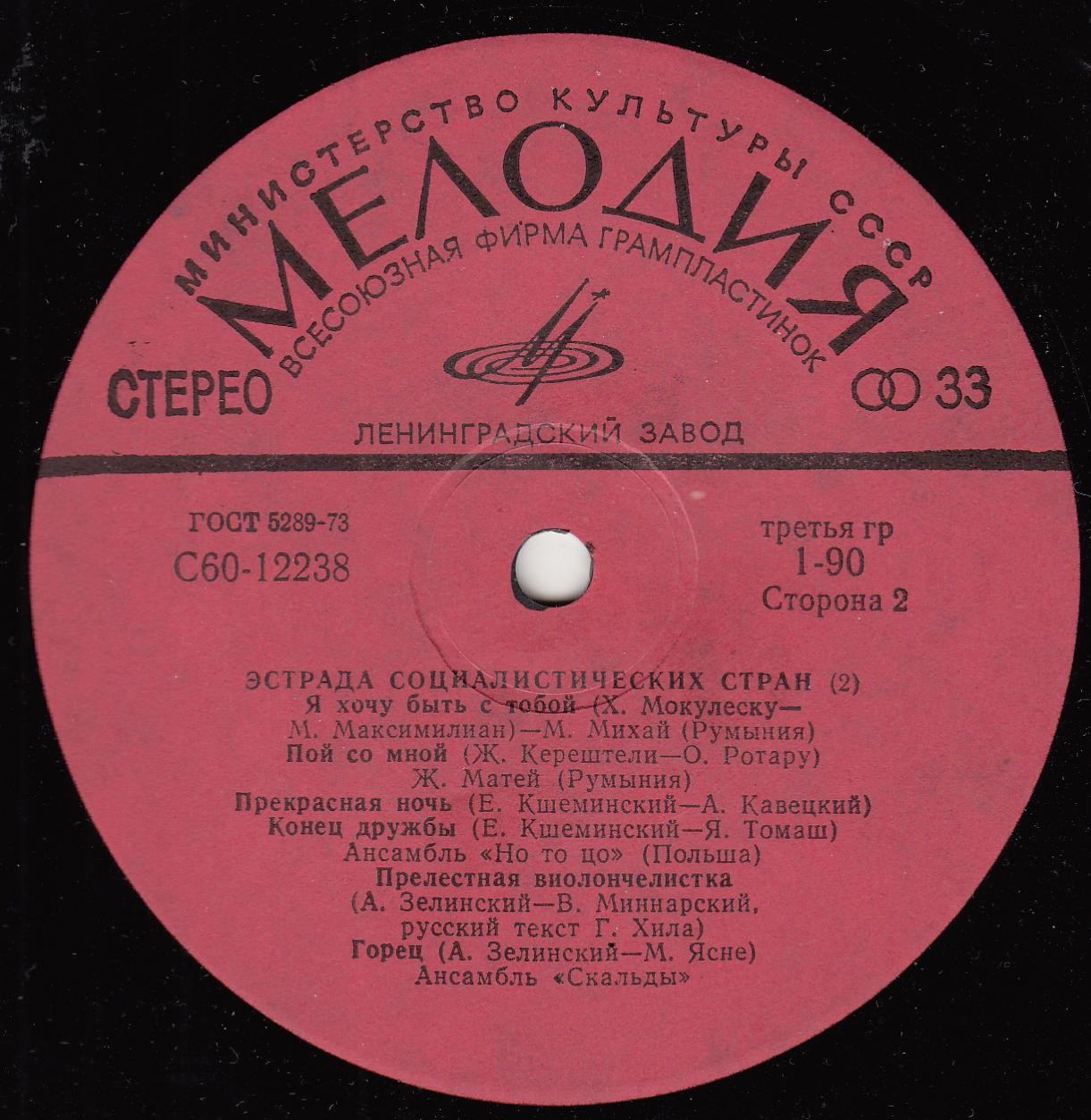 Эстрада социалистических стран (2)