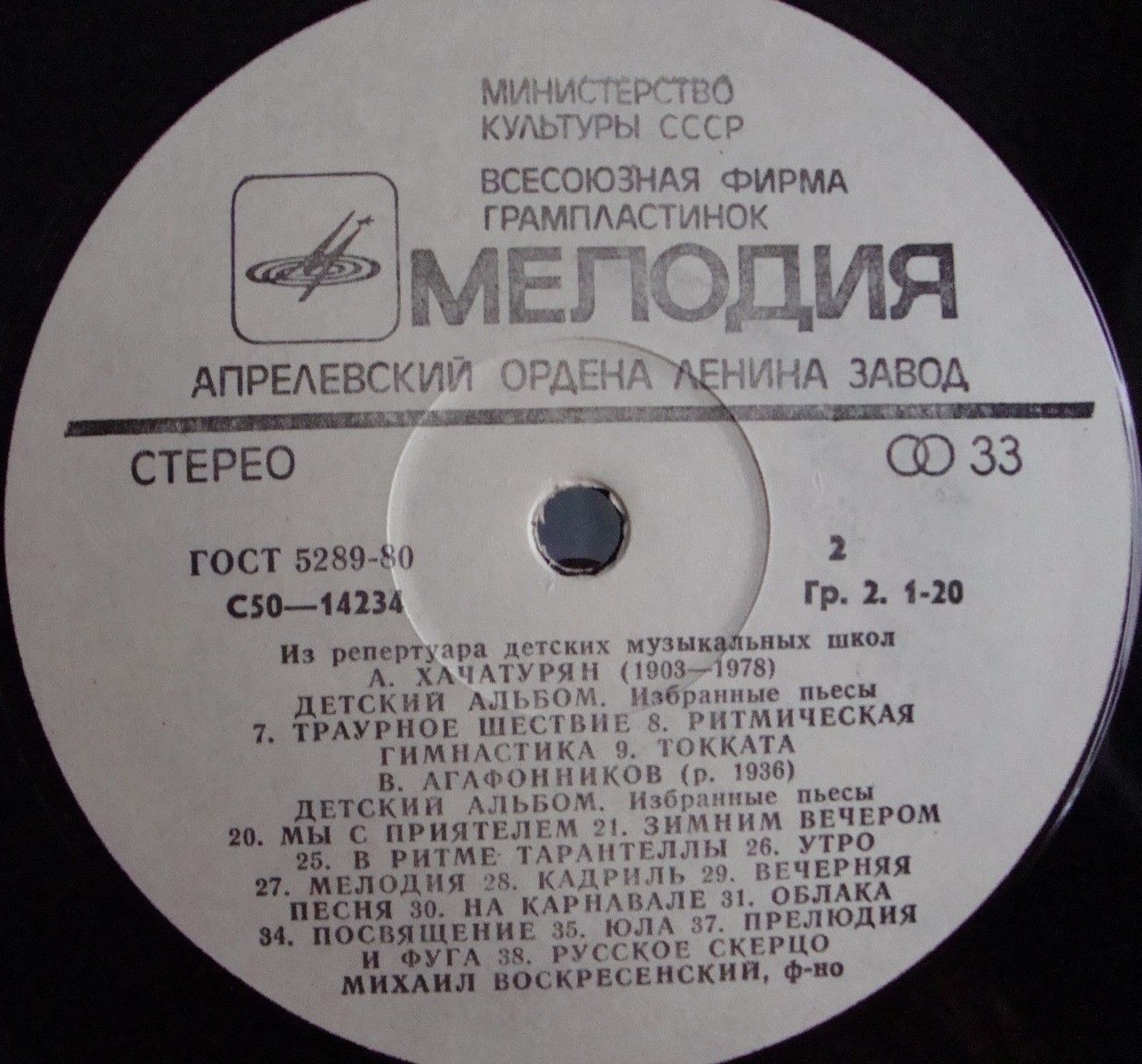 ИЗ РЕПЕРТУАРА ДЕТСКИХ МУЗЫКАЛЬНЫХ ШКОЛ