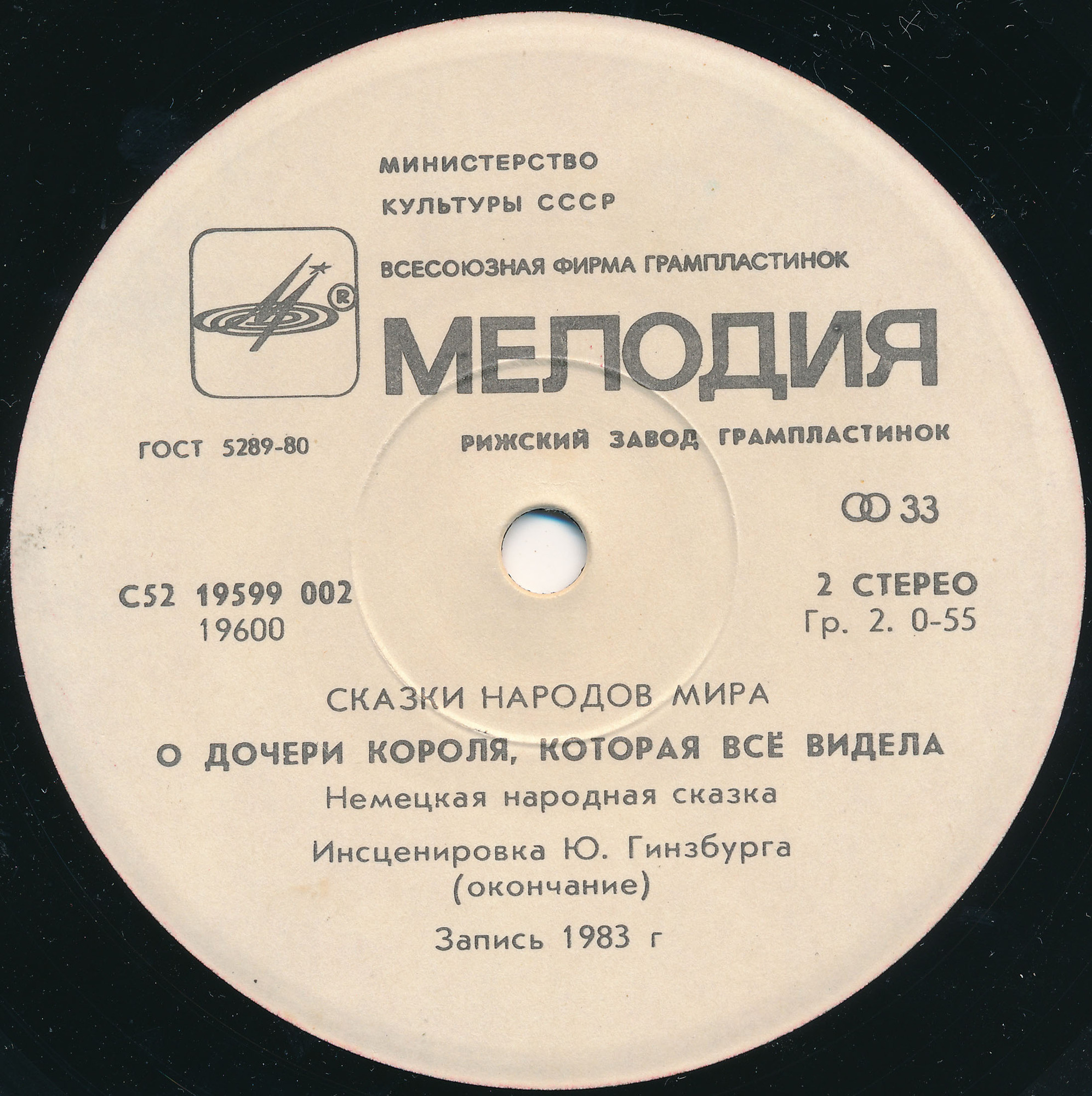 О дочери короля, которая всё видела (немецкая сказка)