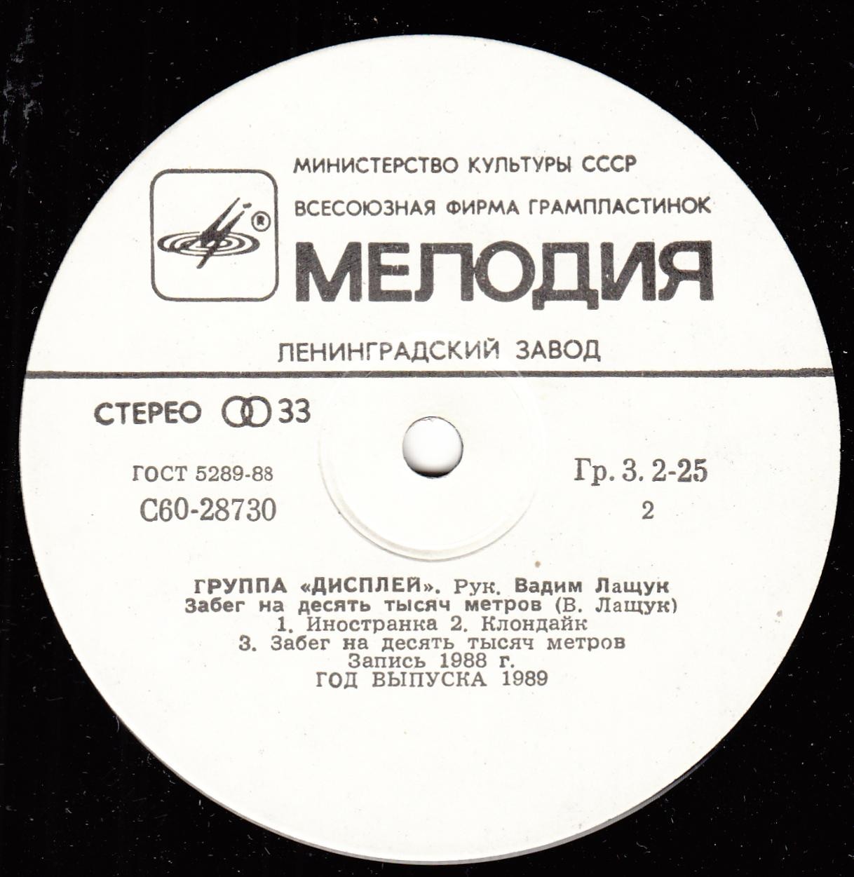 Группа «Дисплей»