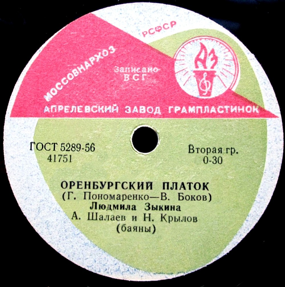 Людмила Зыкина - Оренбургский платок / Милая мама