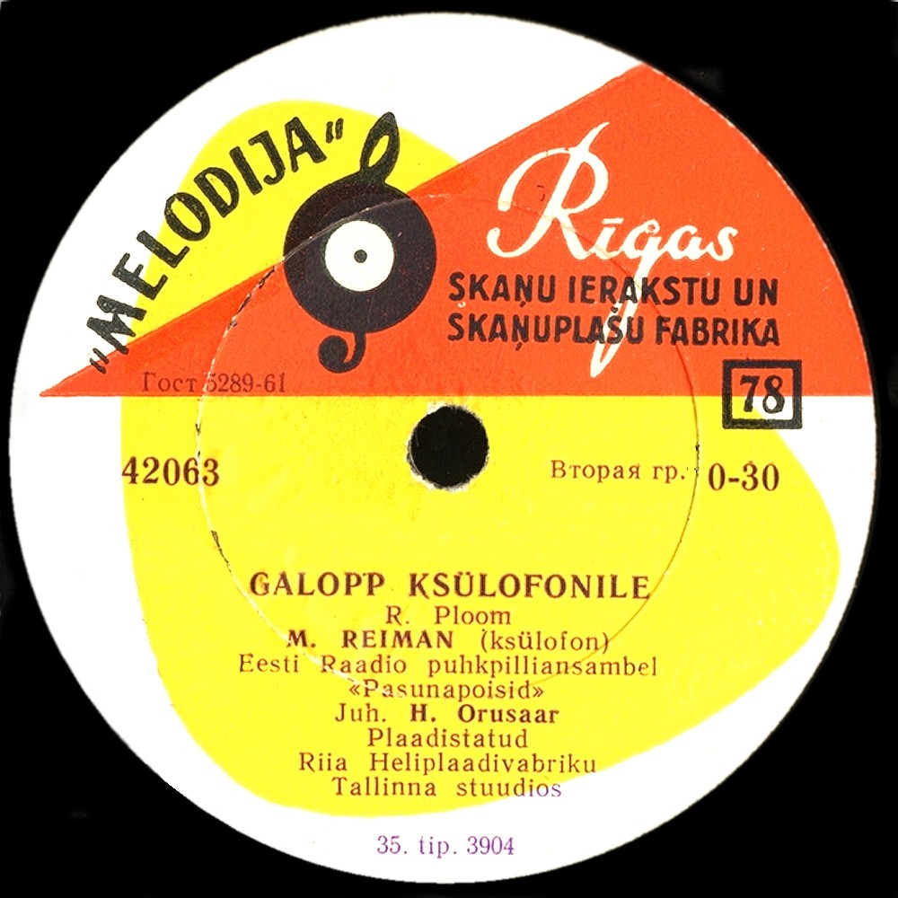 Eesti Raadio puhkpilliansambel "Pasunapoisid"